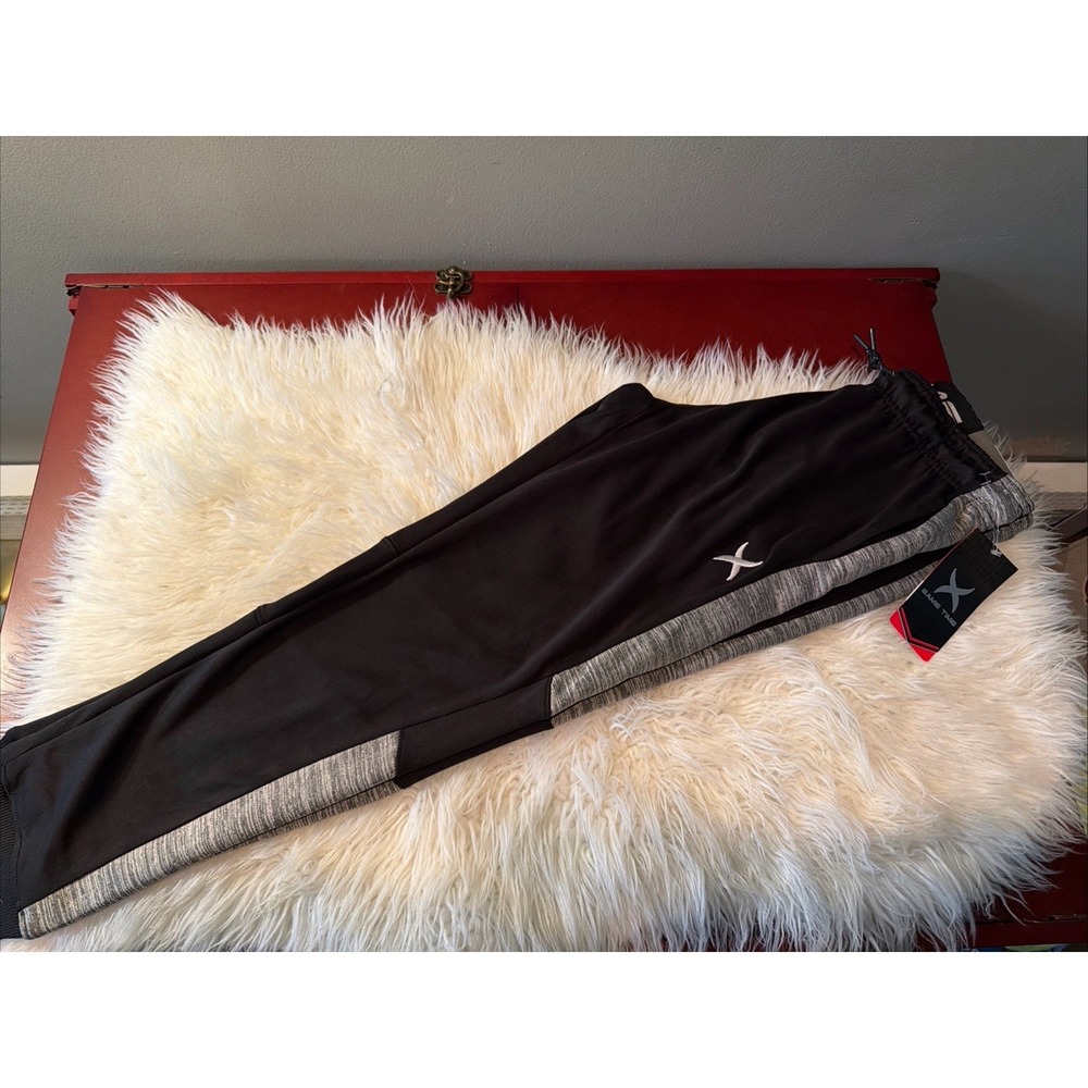 Game Time Boys Sweatpants Black with Pockets Size Medium 10/12 NWT